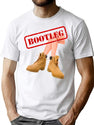 Bootleg Illegal Copy Bootleg Cd Bootleg Jeans Bootleg Humor Bootleg Graphic T-Shirt - White
