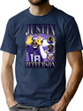 Bootleg Justin Bootleg Graphic T-Shirt - Navy