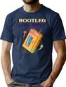 Bootleg Live Tapes . Bootleg Graphic T-Shirt - Navy