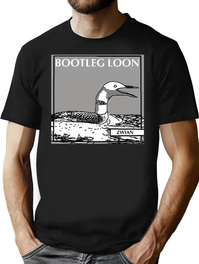 Bootleg Loon Bootleg Graphic T-Shirt - Black