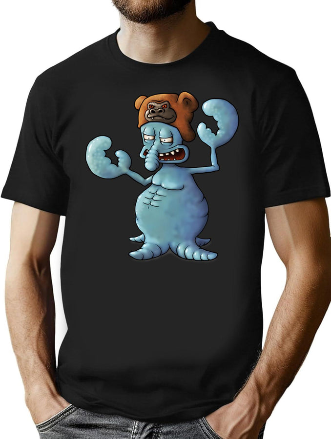 Bootleg Octocrab Bootleg Graphic T-Shirt - Black