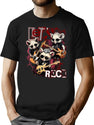 Bootleg Opossum Band - Let'S Rock - Vintage Possum 90 Bootleg Graphic T-Shirt - Black