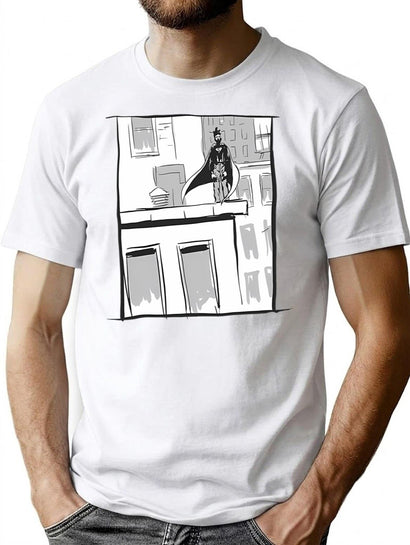 Bootleg Peace Man Bootleg Graphic T-Shirt - Black