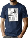 Bootleg Peace Man Bootleg Graphic T-Shirt - Navy