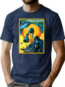 Bootleg Poster Bootleg Graphic T-Shirt - Navy