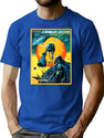 Bootleg Poster Bootleg Graphic T-Shirt - Blue