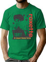 Bootleg Roxette Vintage Retro Original Design Bootleg Graphic T-Shirt - Green