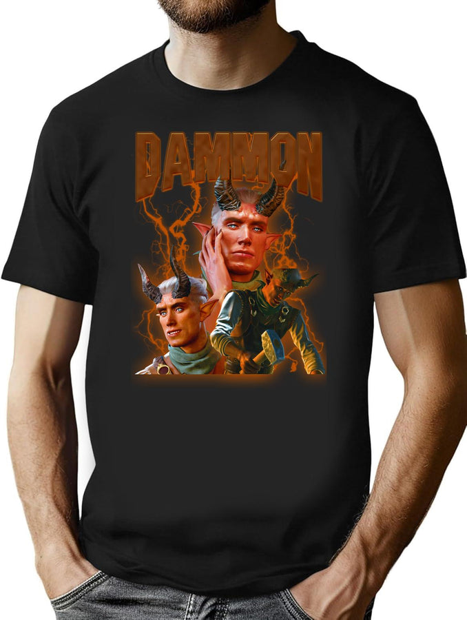 Bootleg Series - Dammon Bootleg Graphic T-Shirt - Black