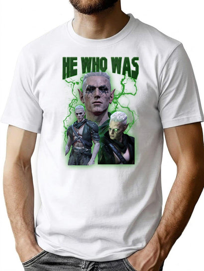 Bootleg Series - He Who Was Bootleg Graphic T-Shirt - Black