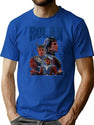 Bootleg Series - Rolan Bootleg Graphic T-Shirt - Blue