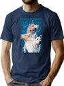 Bootleg Series - Scratch Bootleg Graphic T-Shirt - Navy