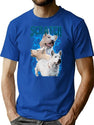 Bootleg Series - Scratch Bootleg Graphic T-Shirt - Blue