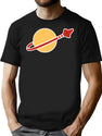 Bootleg Spaceman Gear Bootleg Graphic T-Shirt - Black