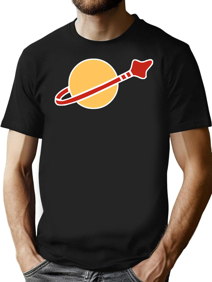 Bootleg Spaceman Gear Bootleg Graphic T-Shirt - Black