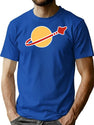 Bootleg Spaceman Gear Bootleg Graphic T-Shirt - Blue