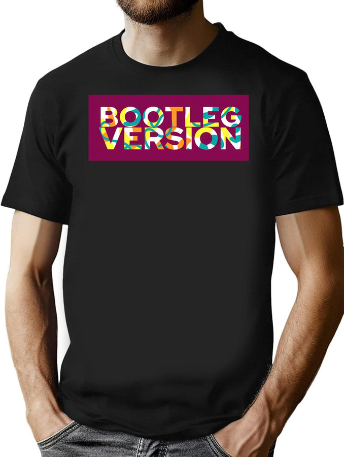 Bootleg Version Bootleg Graphic T-Shirt - Black