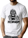 Bootleg Wrassler Hexagram Essential Bootleg Graphic T-Shirt - White