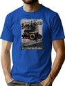 Bootlegger Hotrod Bootleg Graphic T-Shirt - Blue