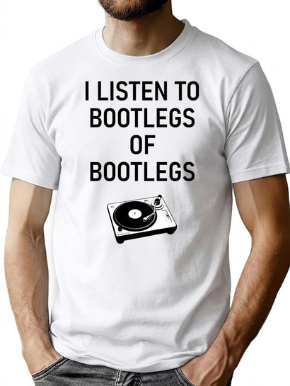 Bootlegs Of Bootlegs Bootleg Graphic T-Shirt - Black