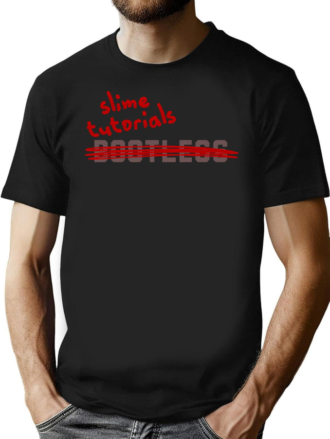 Bootlegs Slime Tutorial Bootleg Graphic T-Shirt - Black