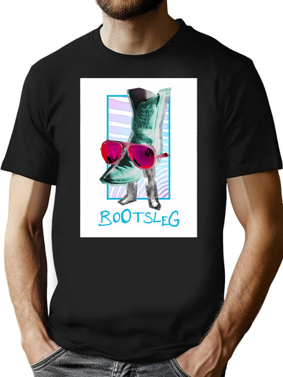 Bootsleg Bootleg Graphic T-Shirt - Black