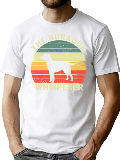 Borador Shirt Borador Gift Funny Gift For Borador Lover Borador Mom Mama Borador Owner Funny Borador Teevintage Borador Borador Whisperer T-Shirt for Men & Women, T-Shirts Graphic Tee - Black