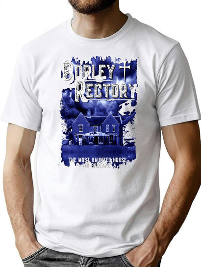 Borley Rectory T-Shirt for Men & Women, T-Shirts Graphic Tee - Black