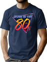 Born In The 80S T-Shirt for Men & Women, T-Shirts Graphic Tee - Navy