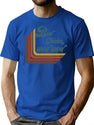 Bow Chicka Wow Wow T-Shirt for Men & Women, T-Shirts Graphic Tee - Blue