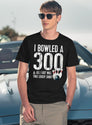 Bowling A 300 Game Bowling Team Shirt Bowler T-Shirt for Men & Women, T-Shirts Graphic Tee - Navy