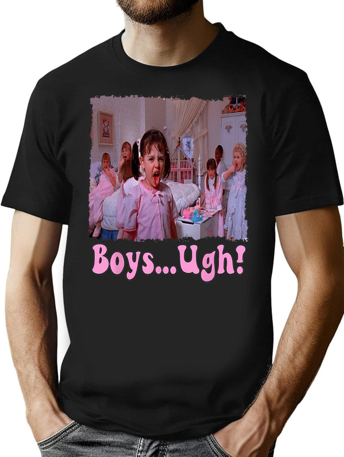 Boys Ugh Bootleg Graphic T-Shirt - Black
