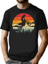 Braaap Dirt Bike Motorcross Vintage Retro Style Funny T-Shirt for Men & Women, T-Shirts Graphic Tee - Black