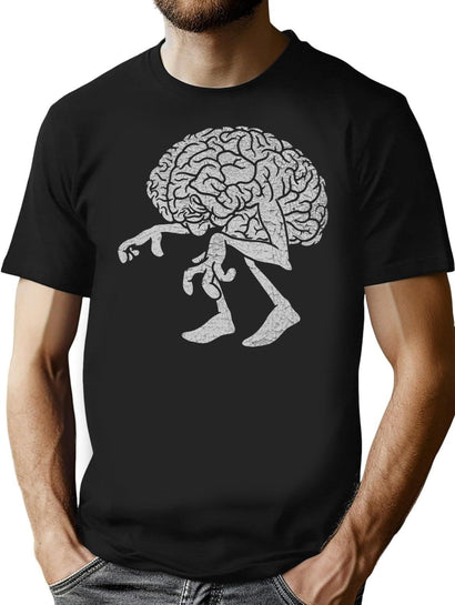 Braindead. T-Shirt for Men & Women, T-Shirts Graphic Tee - Black