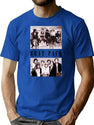 Brat Pack 80S Vintage Retro Bootleg Graphic T-Shirt - Blue