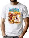 Breakfast Bootleg Bootleg Graphic T-Shirt - White
