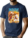 Breakfast Bootleg Bootleg Graphic T-Shirt - Navy