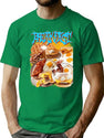 Breakfast Bootleg Bootleg Graphic T-Shirt - Green