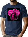 Bret The Clown T-Shirt for Men & Women, T-Shirts Graphic Tee - Navy