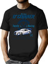 Brian O'Conner Family Racing Fast and Furious Tribute LTS Premium Heavyweight Cotton T-Shirt - Black
