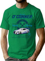 Brian O'Conner Family Racing Fast and Furious Tribute LTS Premium Heavyweight Cotton T-Shirt - Green