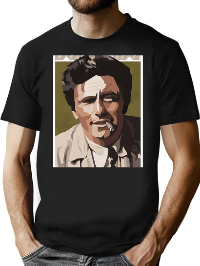 Bright Sly Detective Modest Style Old Car Great Model Gifts For Everyone T-Shirt for Men & Women, T-Shirts Graphic Tee - Black