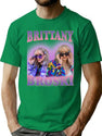 Brittany Broski Bootleg 90S Vintage Style Design Bootleg Graphic T-Shirt - Green