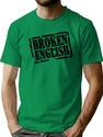 Broken English Bootleg Graphic T-Shirt - Green