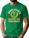 Bruce Leroy'S Kung Fu Tournament T-Shirt for Men & Women, T-Shirts Graphic Tee - Green