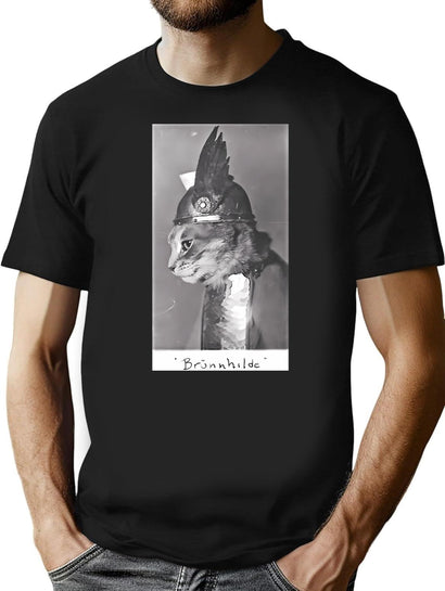 Brunhilde T-Shirt for Men & Women, T-Shirts Graphic Tee - Black