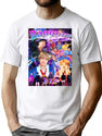 Bts Bangtan Vintage Sparkly Bootleg Graphic T-Shirt - White