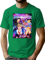 Bts Bangtan Vintage Sparkly Bootleg Graphic T-Shirt - Green