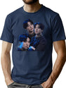 Bts Kpop Jungkook 7Fates Chakho Zeha Bootleg Graphic T-Shirt - Navy