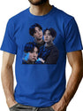Bts Kpop Jungkook 7Fates Chakho Zeha Bootleg Graphic T-Shirt - Blue