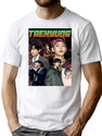 Bts Taehyung V Bootleg Vintage Rapper Bootleg Graphic T-Shirt - White